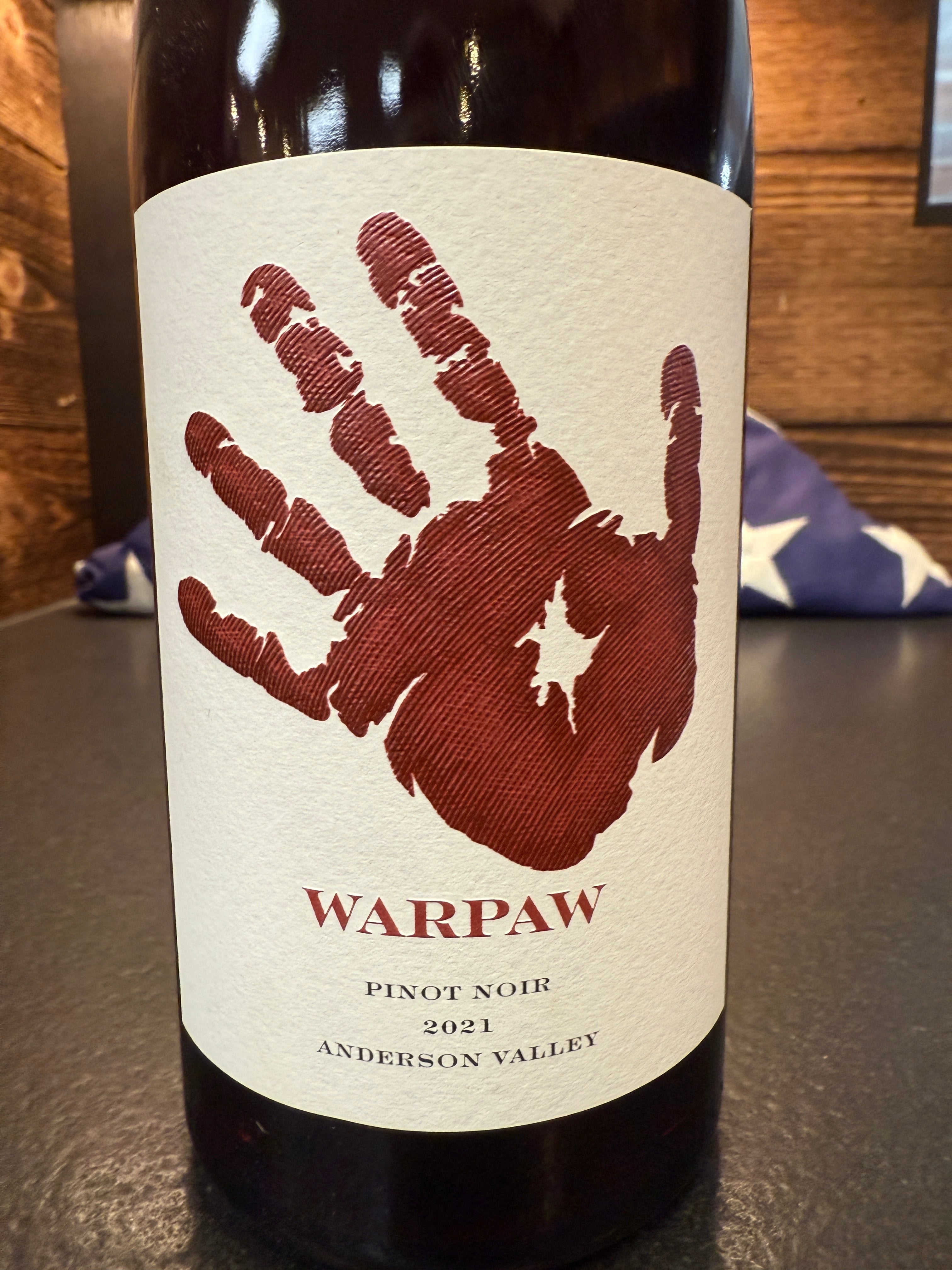 2021 Pinot Noir 750ml – WarPaw