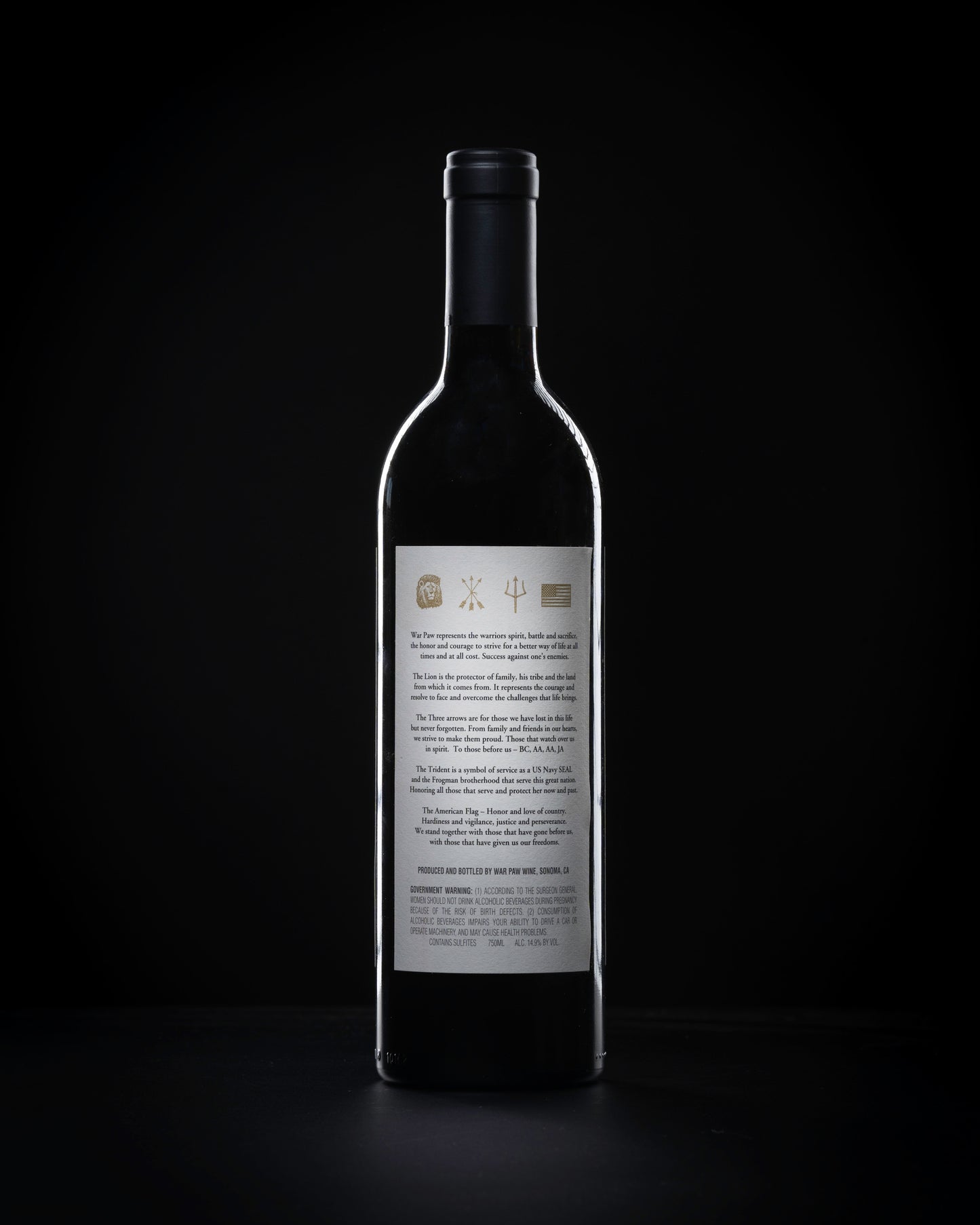 War Paw reserve, Red Blend, 2019